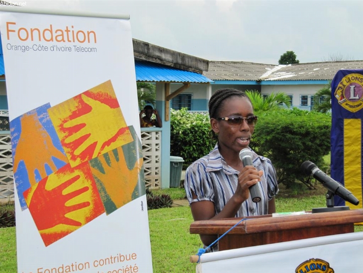 Fondation Orange  Côte d’Ivoire Telecom / 60 millions FCFA pour le groupe scolaire Bouboury de Dabou